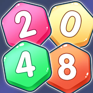 Hexagon Merge 2048